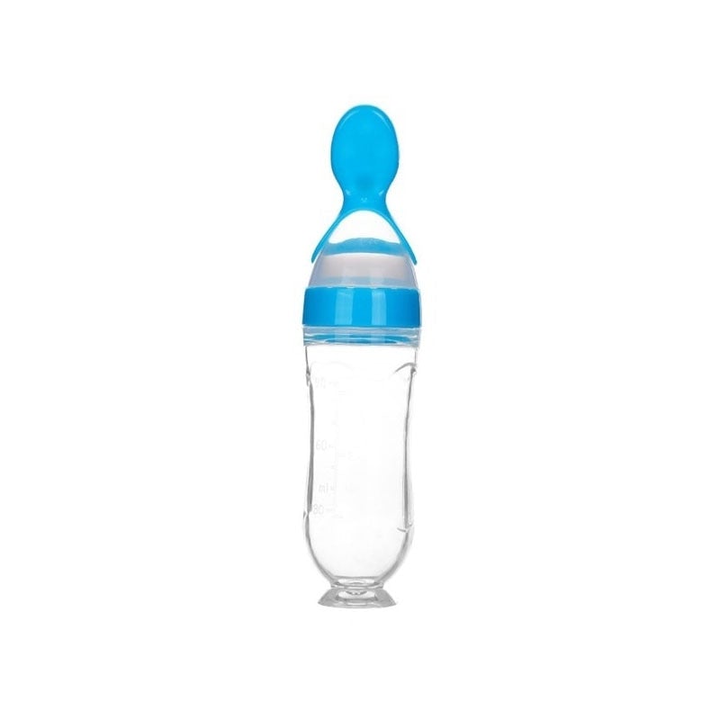 Biberon avec cuillère pour nouveau-né | EasyBottle™ - Les bébés